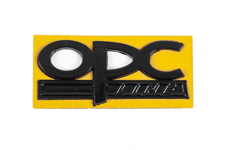 Opel Emblem OPC Line 32mm on 85mm (Black) Image