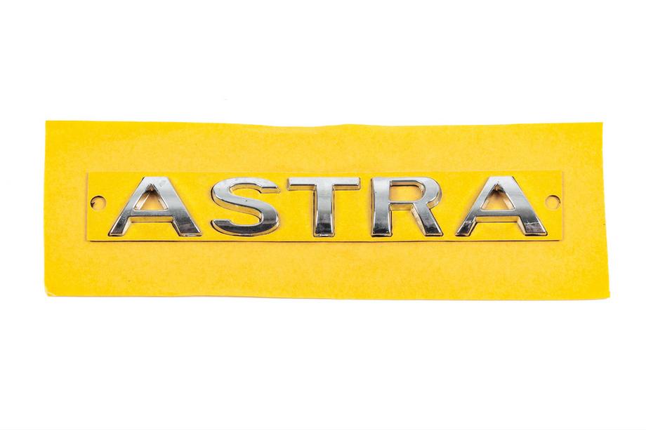 Opel Astra J 2009-2015 Emblem Astra 5177042 (120mm x 17mm) Photo 2