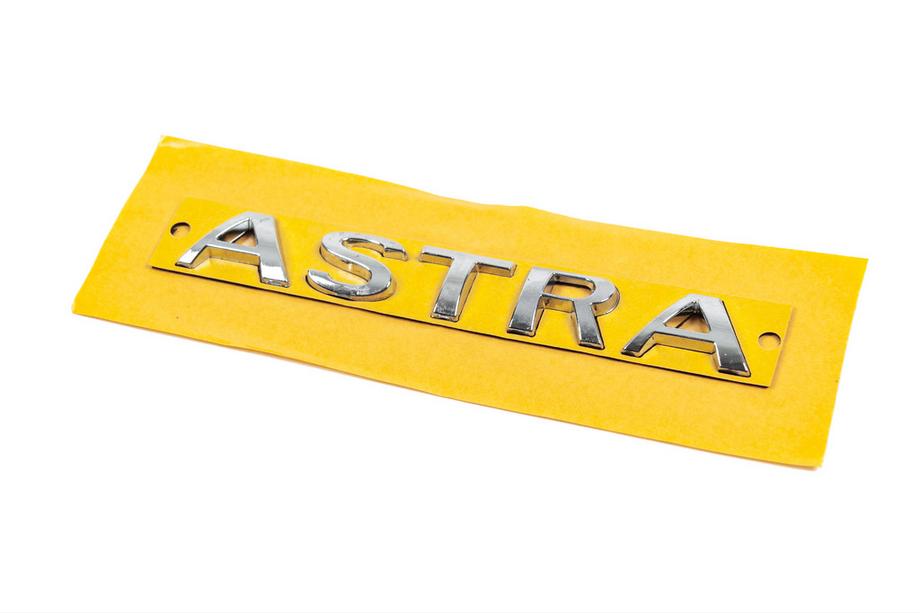 Opel Astra J 2009-2015 Emblem Astra 5177042 (120mm x 17mm) Photo 4