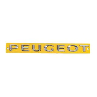 Peugeot emblem lettering (173mm x 15mm)