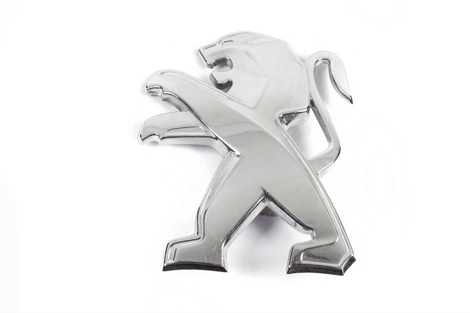 Peugeot 206 1998-2024 Rear emblem 9673873277 (80mm x 70mm) Image