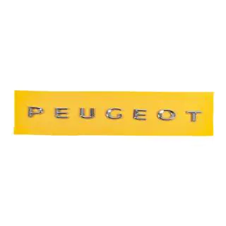 Peugeot emblem lettering (201mm x 12mm)