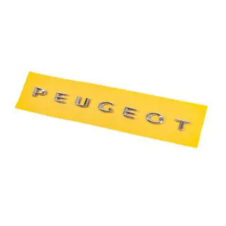 Peugeot emblem lettering (201mm x 12mm) photo 2