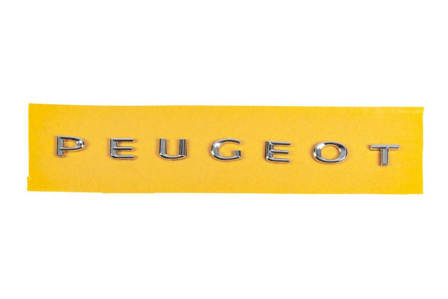 Peugeot 5008 2009-2016 Peugeot emblem lettering (201mm x 12mm) Image