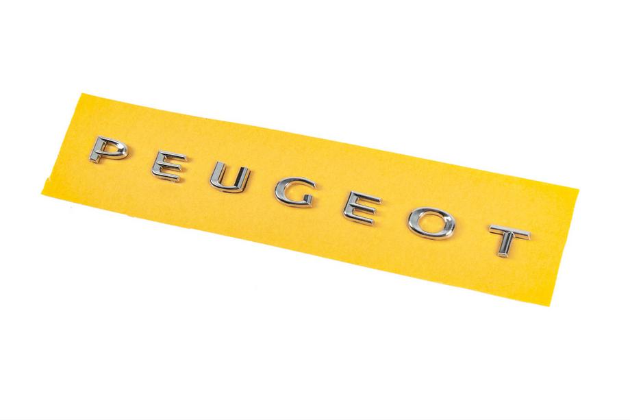 Peugeot 5008 2009-2016 Peugeot emblem lettering (201mm x 12mm) Photo 2