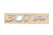 Peugeot 307 2001-2008 Emblem 307 SW (175mm x 30mm) photo 1