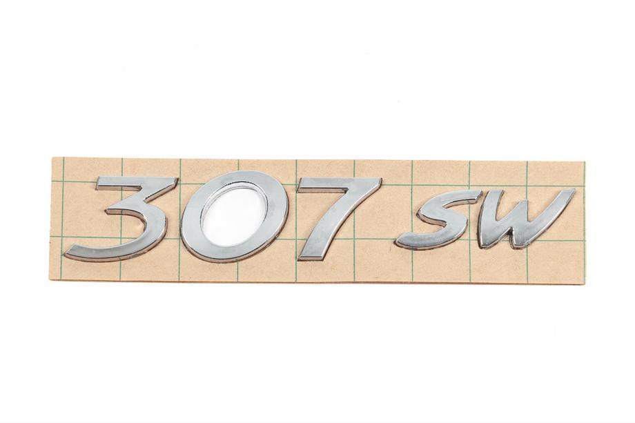 Peugeot 307 2001-2008 Emblem 307 SW (175mm x 30mm) Image
