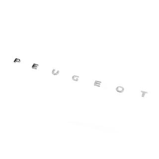 Peugeot emblem lettering (630mm x 25mm) Peugeot Partner Tepee 2008-2018 photo 2