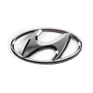 Emblem 86300-1J500 (125 mm x 65 mm) Hyundai I-20 2008-2012 photo 1