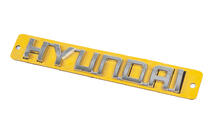 Hyundai Accent 2006-2010 Hyundai emblem lettering (130 mm x 20 mm) photo 2