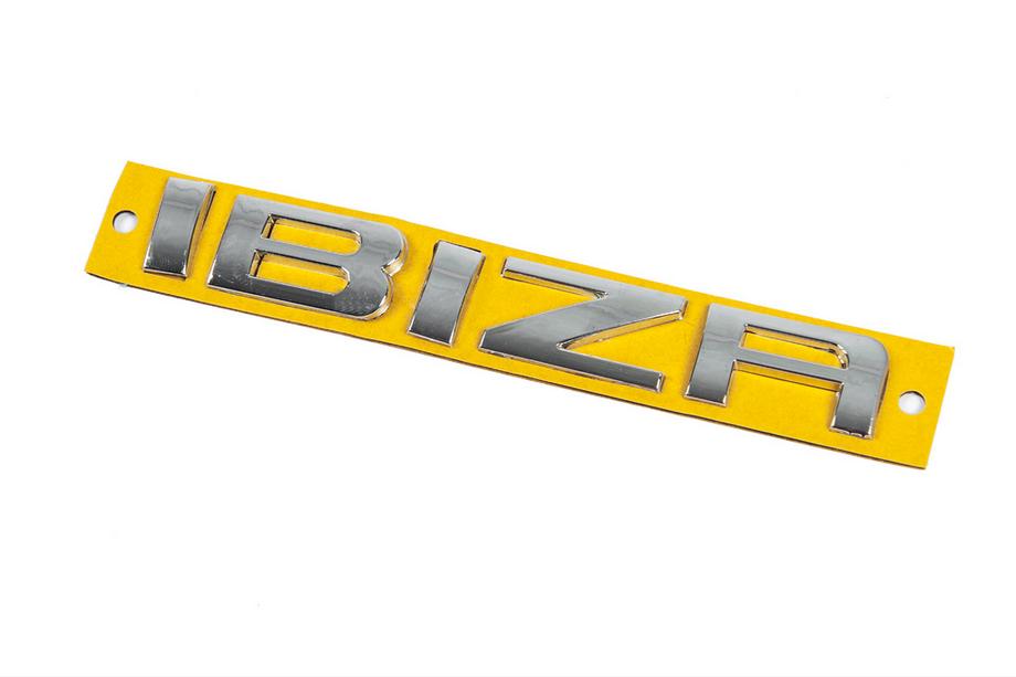 Seat Ibiza 1993-2002 Ibiza emblem (125 mm x 18 mm) Image