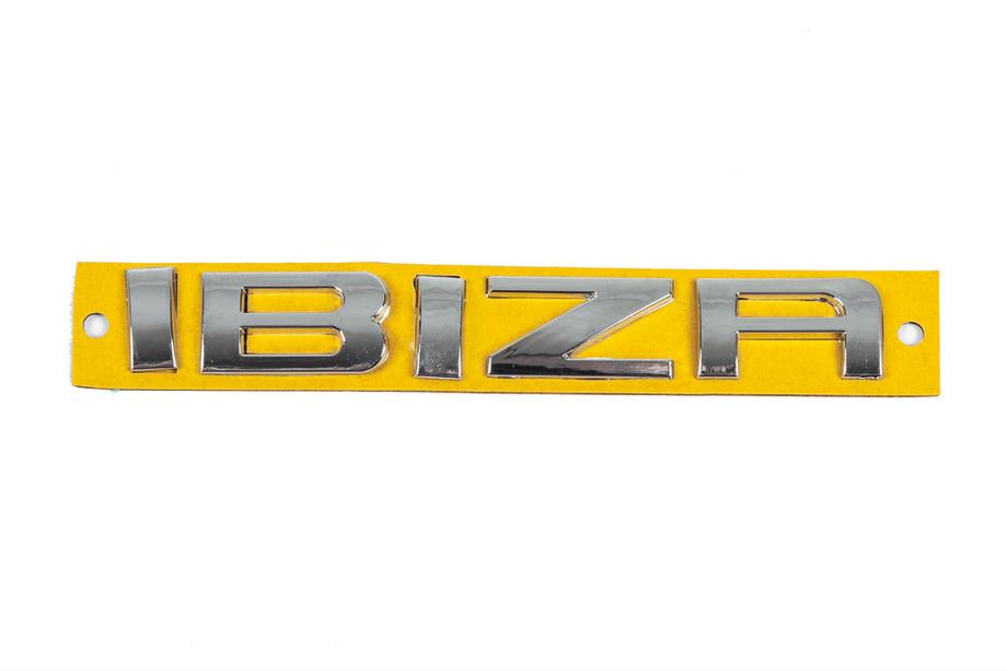 Seat Ibiza 2002-2009 Ibiza emblem (125 mm x 18 mm) Image