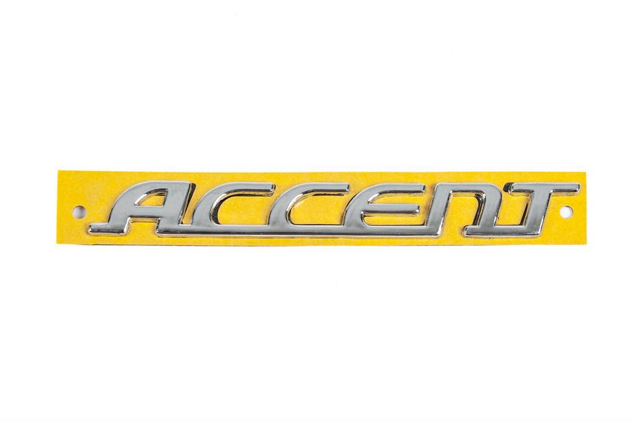 Hyundai Accent 2006-2010 Accent emblem (155mm x 18mm) Image