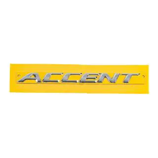 Emblem Accent 86311-1R000 (190mm x 16mm) Hyundai Accent 2011-2017 photo 1