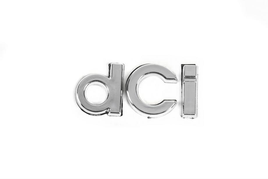 Renault Fluence 2009-2016 Badge DCI 908894256R (55mm x 24mm) Image