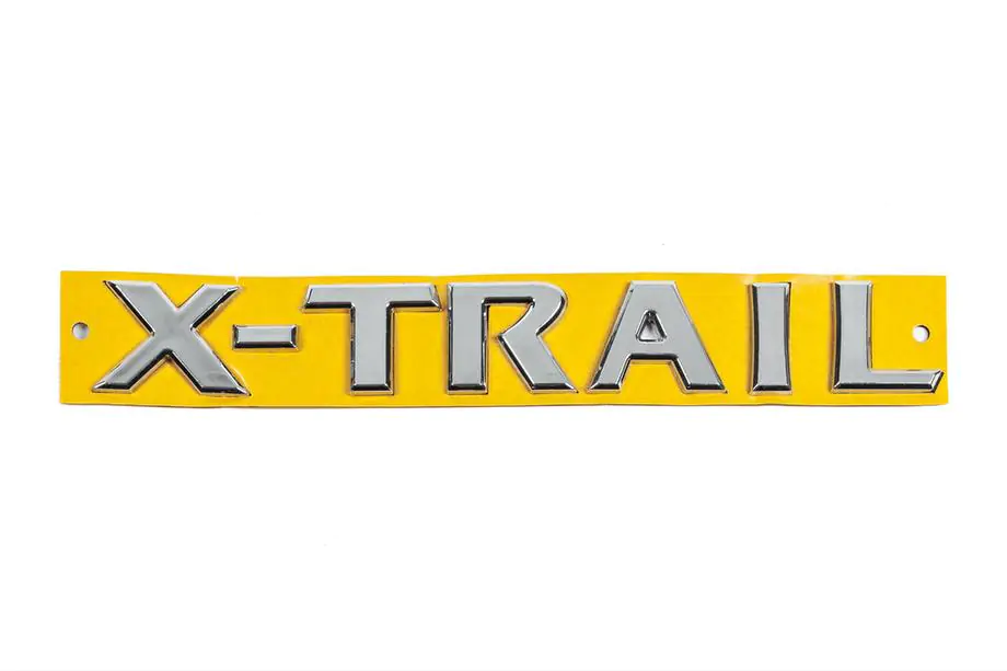 Nissan X-trail T30 2002-2007 Emblem X-Trail 848951DA0B (214mm x 28mm) Image