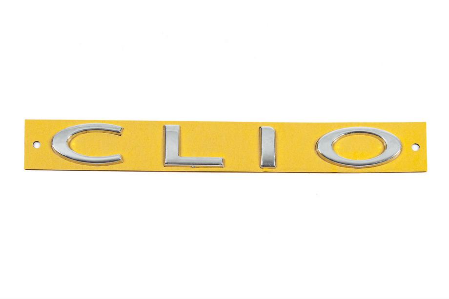 Renault Clio III 2005-2012 Emblem Clio 7701208978 (190mm x 25mm) Image