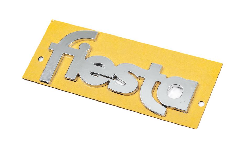 Ford Fiesta 1995-2001 Emblem Fiesta YS61B42528AA (117mm x 52mm) Photo 2