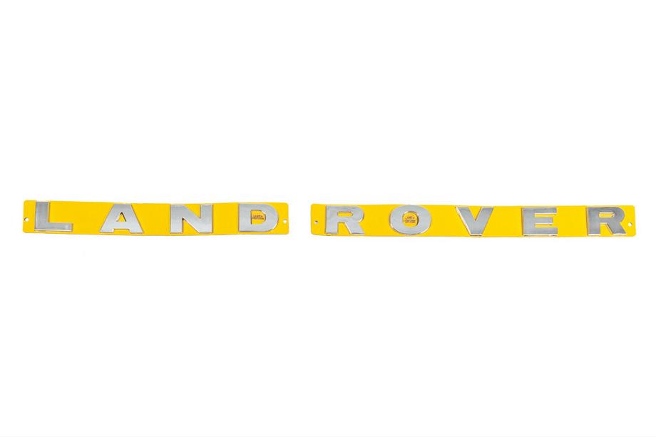 LandRover Range Rover Land Rover emblem lettering (650mm x 35mm) Image