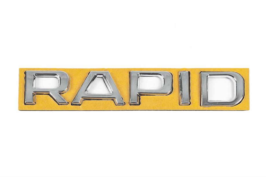 Skoda Rapid 2012-2019 Badge Rapid (130 mm x 22 mm) Image