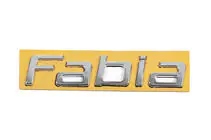 Skoda Fabia 2007-2014 Fabia emblem (125 mm x 25 mm) photo 1