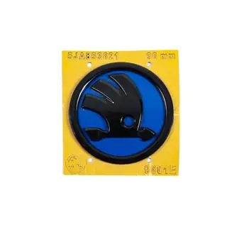 Blue emblem 5JA853621 (89 mm)
