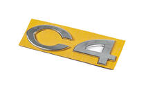 Citroen C-4 2004-2010 Emblem C4 8665.Y4 (108mm x 30mm) photo 2