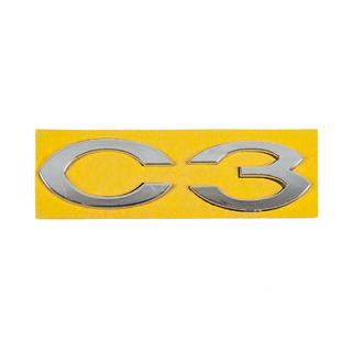 Emblem C3 (113mm x 30mm) Citroen C-3 2009–2016 photo 1