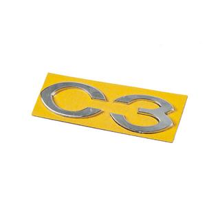 Emblem C3 (113mm x 30mm) Citroen C-3 2009–2016 photo 2