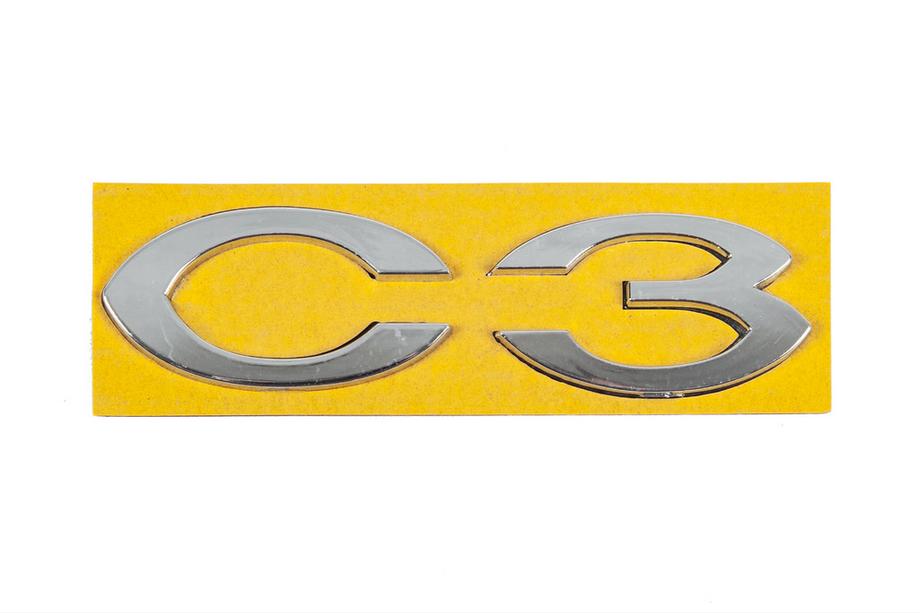 Citroen C-3 2009–2016 Emblem C3 (113mm x 30mm) Image