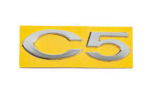 Citroen C-5 2008-2017 Emblem C5 8666.28 (110mm x 30mm) photo 1