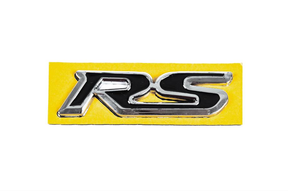 Honda RS black emblem with chrome (95mm x 25mm) Photo 1