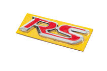 Honda RS red emblem with chrome (95mm x 25mm) photo 2