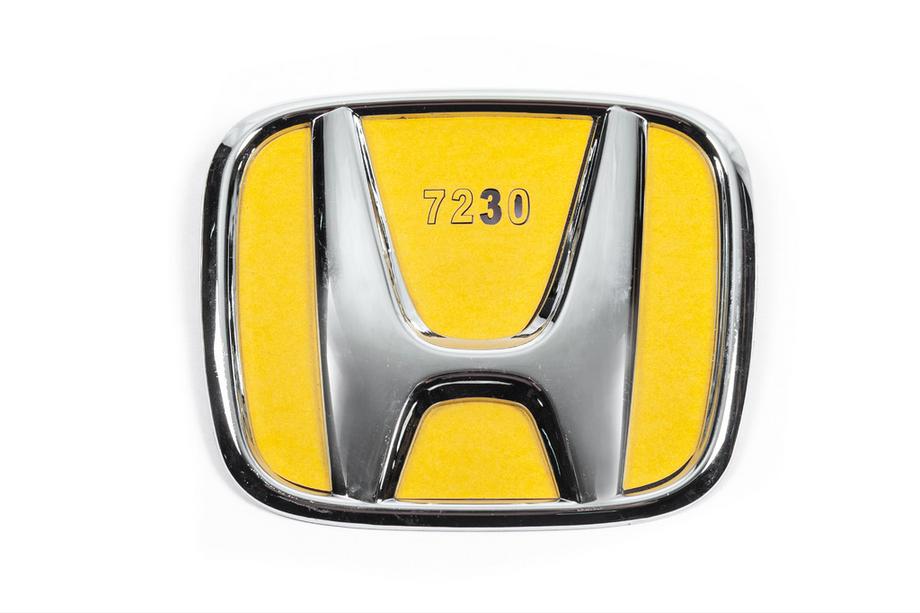 Honda Emblem (chrome, self-adhesive) 97mm x 80mm Image