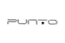 Fiat Punto Grande/EVO 2006-2018 Punto emblem for EVO (black dot, 2037b) photo 1