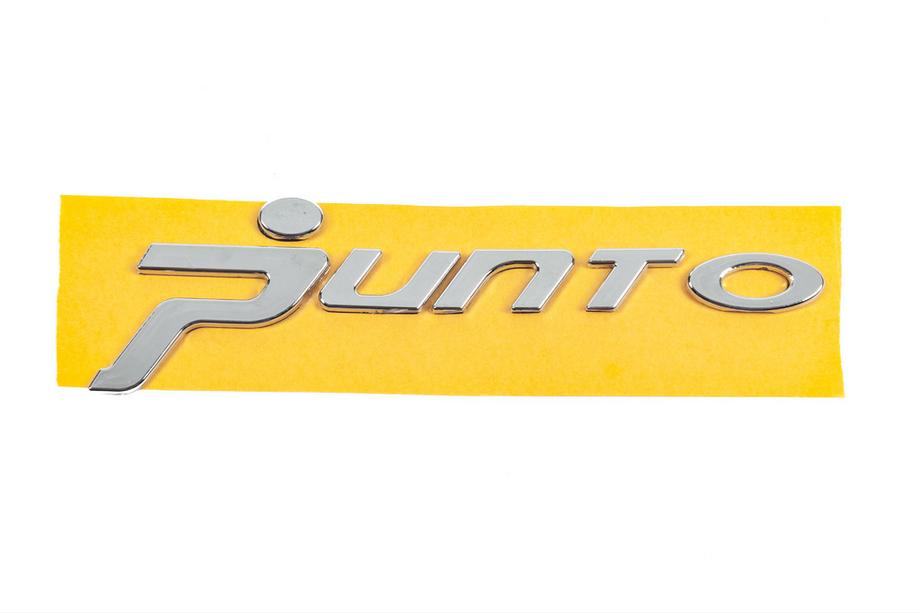 Fiat Punto Grande/EVO 2006-2018 Punto emblem for Grande (chrome dot, 1518) Image