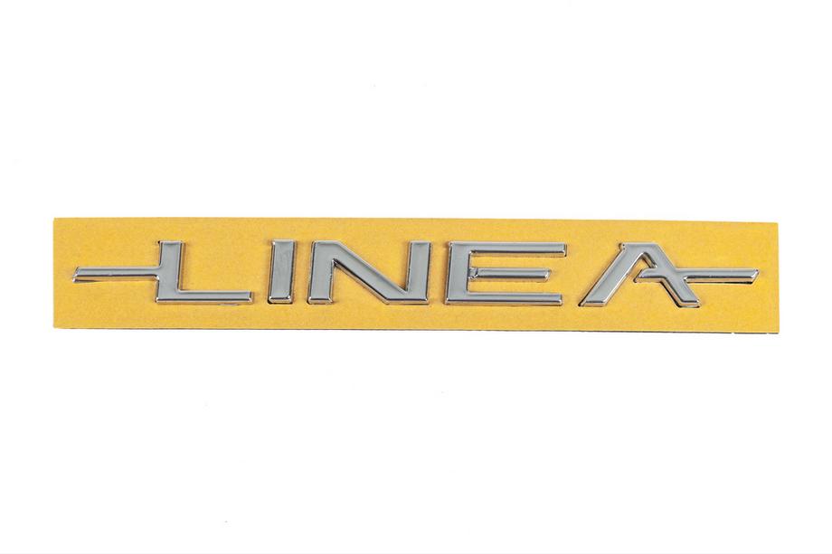 Fiat Linea 2006-2018 Emblem Linea 51767266 (180mm x 16mm) Image
