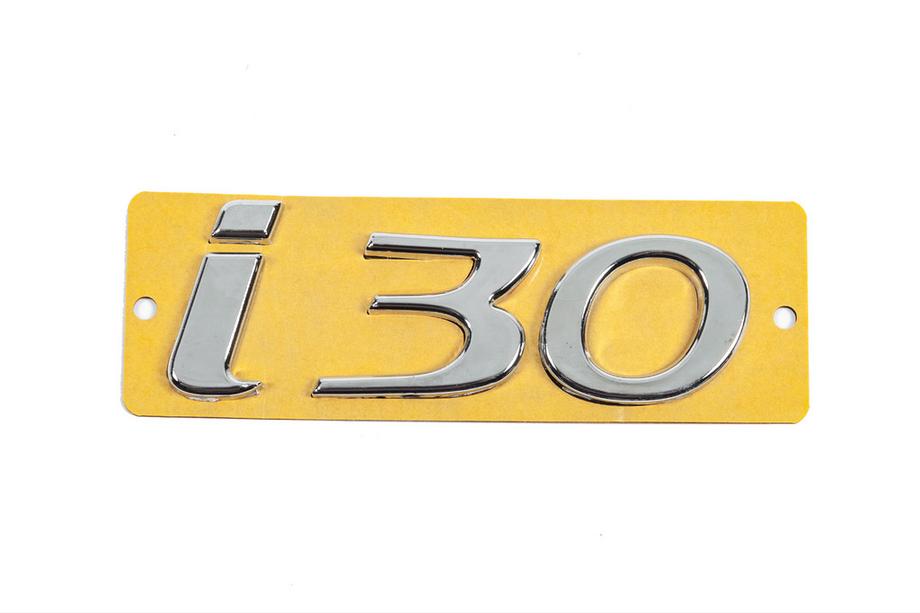 Hyundai I-30 2012-2017 Emblem I30 (108mm x 37mm) Image