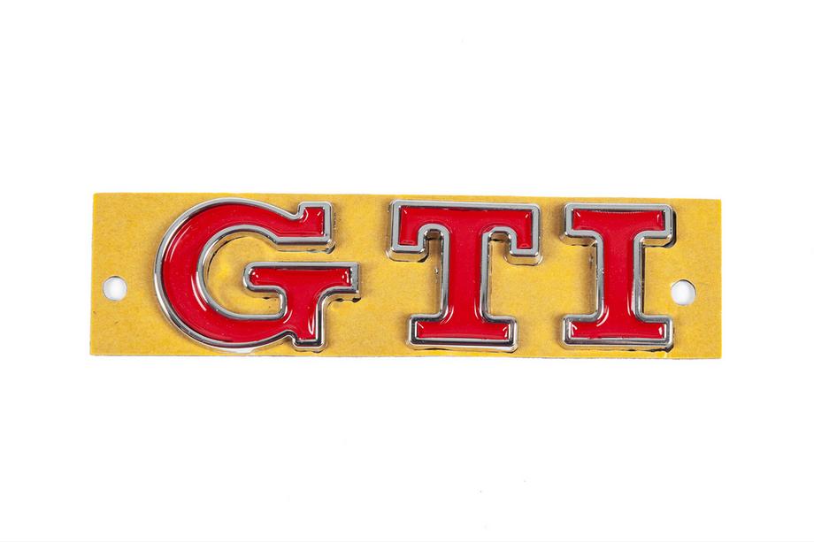 GTI emblem (90mm x 25mm) Photo 1