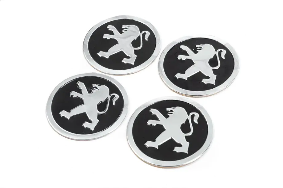 Peugeot Stickers for wheel center caps 60mm 8924 (4 pcs) Photo 2