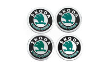 Skoda Wheel Stickers 60mm 8932 (Set of 4) photo 1