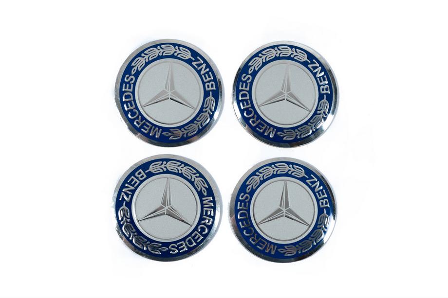 Mercedes-Benz Wheel Stickers 56mm J1017 (4 pcs) Photo 2