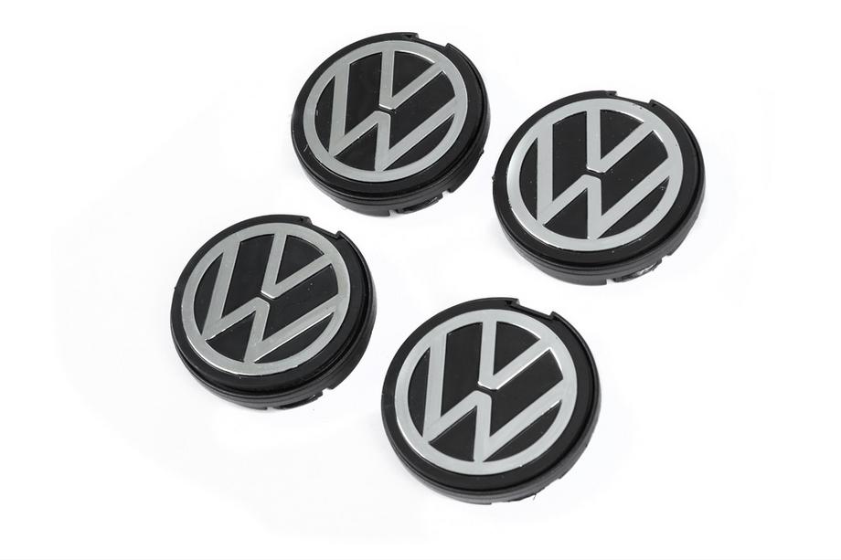 Volkswagen Wheel center caps 56/52mm 6N0601171 7458 (4 pcs) Image