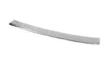 Mercedes C-class W206 2022- Rear bumper protector Carmos matte (SW, stainless steel) photo 3