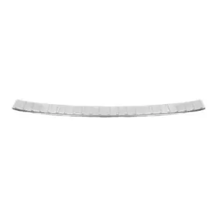 Rear Bumper Protector Carmos Gloss Stainless Steel