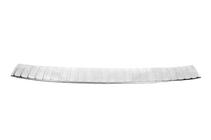Skoda Karoq 2018- Rear bumper protector Carmos matte (stainless steel) photo 1