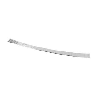 Rear bumper protector Carmos matte (stainless steel) photo 2
