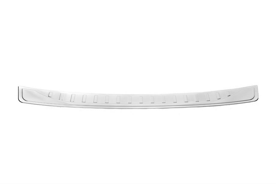 Toyota Prius 2009-2015 Rear Bumper Protector Carmos Gloss Stainless Steel Image