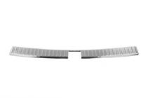 Skoda Karoq 2018- Rear bumper sill protector Carmos matte (stainless steel) photo 1