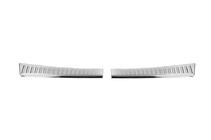 Dacia Sandero 2021- Rear bumper sill protector Carmos matte (stainless steel) photo 2